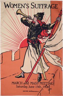 Bugler Girl tea towel from Radical Tea Towel - £12.99