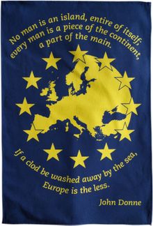 Europe tea towel from Radical Tea Towel - £12.99