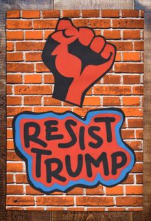 Resist Trump tea towel from Radical Tea Towel - £12.99