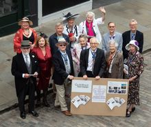 Guildford Town Guides celebrating Queens Award for Voluntary Service