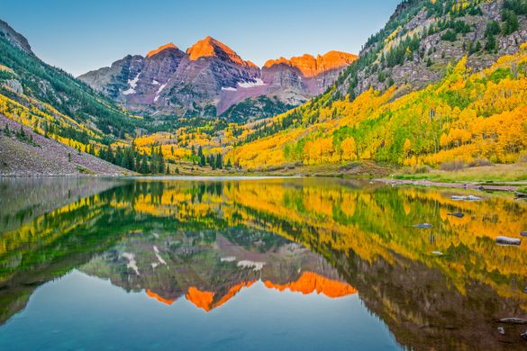 Maroon Bells, hiking in and around Aspen
