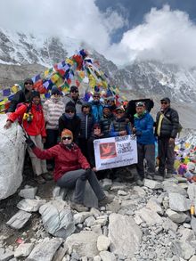 YP Space charity challenge to Everest Base Camp