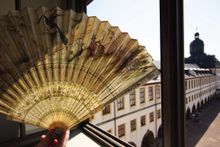 Fan from Ducal Museum collection, Friedenstein Palace, Gotha