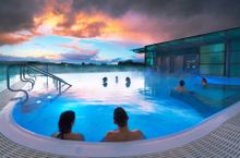 Sunset from the Thermae Bath Spa