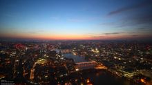 Sunset from the View from the Shard, London