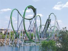 Incredible Hulk Coaster at Universal Resort Islands of Adventure