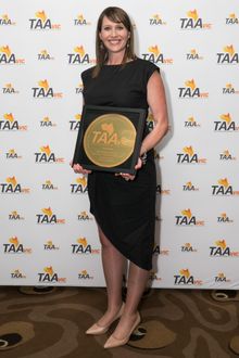 Sales Employee of the Year winner - Maya Gray