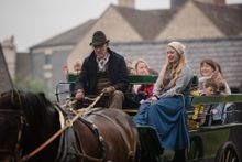 Horse and cart ride at Blists Hill Victorian Town