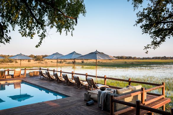 Front Row Seat at Sanctuary Chief's Camp Botswana