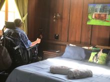 Wheelchair accessible cabin