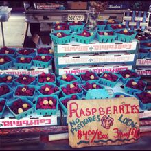 Fresh produce at Santa Barbara Farmers' Market