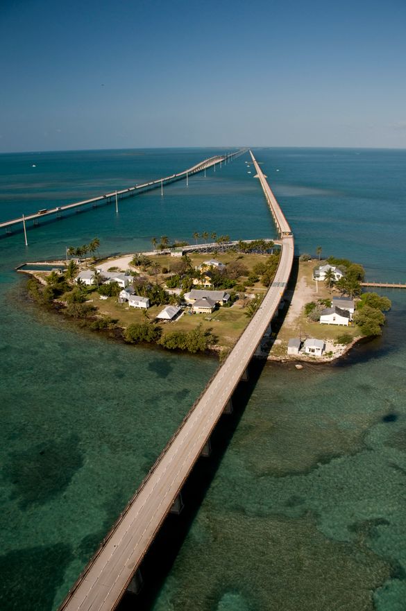 The island once served as a base camp for workers during construction of the original Seven Mile Bridge. Photo by Andy Newman