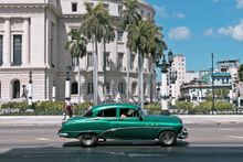 Classic car in Old Havana