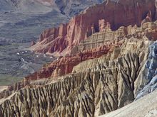 Magnificent scenery in the Damodar region of Nepal