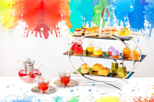 The Lounge The Colours of Summer Afternoon Tea Set