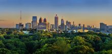 Skyline over Atlanta