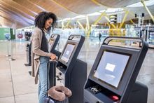 Self Check-in kiosk