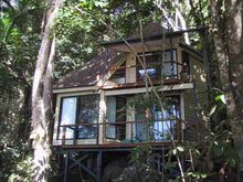 one of Bedarra's fifteen private villa's