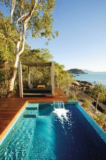 The Point - private plunge poool and daybed
