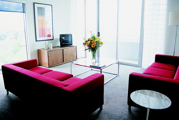 Medina Executive Flinders Street - Living Area