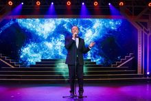 Internationally acclaimed actor Kevin Spacey performs at The Venetian Macao Saturday night at Sands China’s annual charity ball.