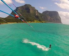 Kite Surfing at Lord Howe Island