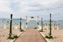 Hansar Samui - Wedding Set up on Beach