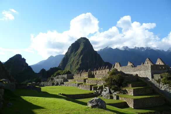 Inside majestic Machu Picchu