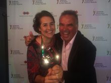 Vicki & Mark Norek - winners are grinners