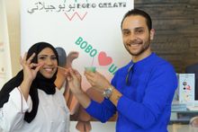 The UAE Celebrity Chef Khulood Atiq Gives  Giuseppe Abbatiello Her Gelato Seal Of Approval
