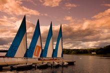 Yachts In Strathclyde Park