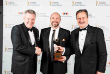 (L-R): Manfred Pieper, Executive General Manager Operations; Matt Conlan, Minister for Tourism Northern Territory, Ray Stone, Ex