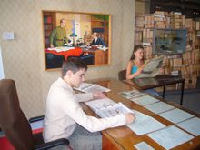 Office GDR style - in Forum of Contemporary History Leipzig