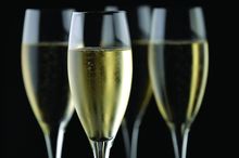 Champagne Bollinger flutes