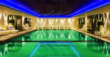 Dip in the stunning infinity pool and make use of the fitness centre during your spa-rty