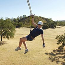 Zipline at Santa Margarita Ranch