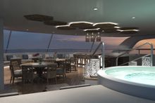 SKY DECK JACUZZI ON THE ELITE 