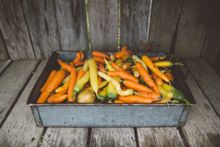Farm fresh vegetables in Maine