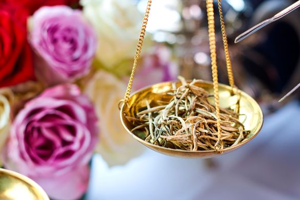 The exquisite Golden Tips Tea