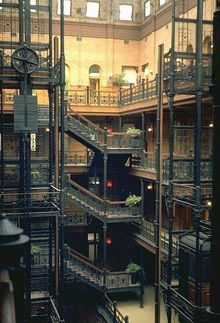 The Bradbury Building, featured in such classic movies as Blade Runner and The Artist, is one of the stops on the new Turner Cla