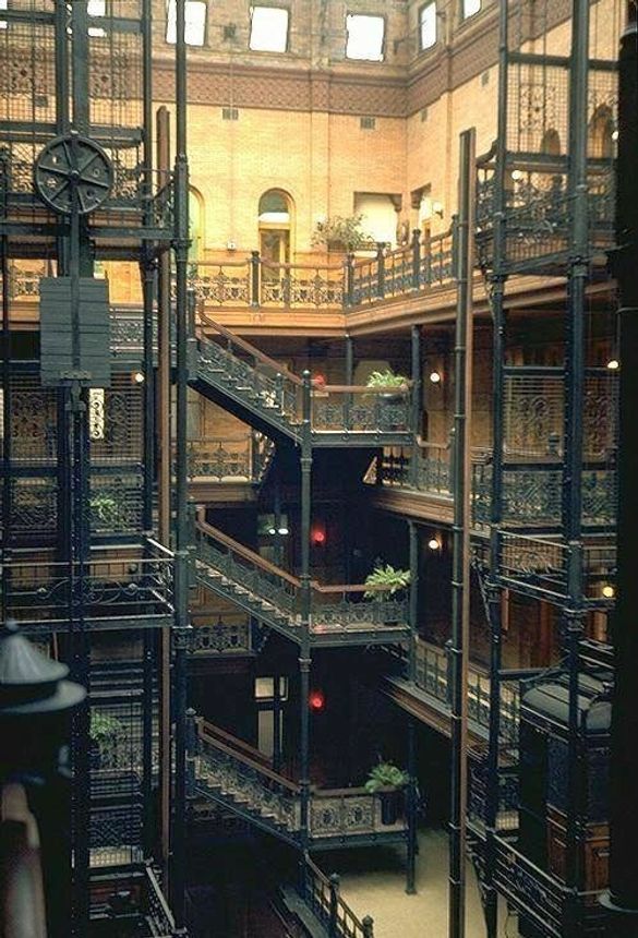 The Bradbury Building, featured in such classic movies as Blade Runner and The Artist, is one of the stops on the new Turner Cla