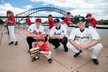 Patrick Corbin - Arizona Diamondbacks; AJ Ellis - LA Dodgers; Justin Huber - Team Australia