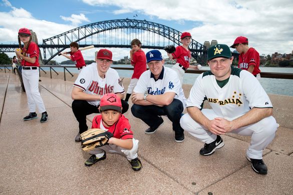 Patrick Corbin - Arizona Diamondbacks; AJ Ellis - LA Dodgers; Justin Huber - Team Australia