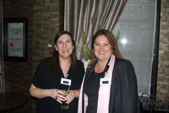 Lindy Andrews (right) CEO of Luxperience with April Hutchinson Editor TTG Luxury