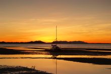 Twilight sailing in Bowen