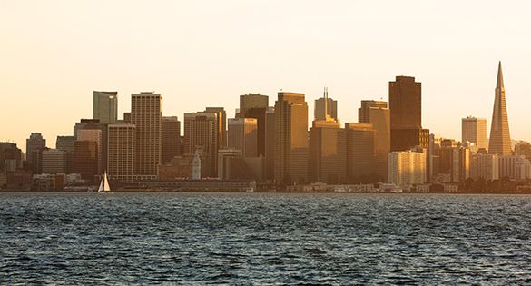 San Francisco Skyline at Sunrise