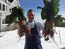 Chef Kaldrovich of Sea Glass, Inn by the Sea,Maine