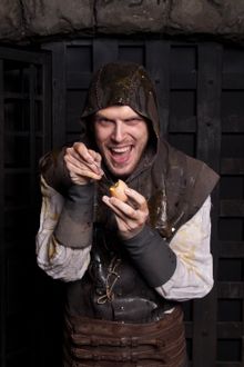 The Egg-Cecutioner At The London Dungeon This Easter
