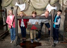 In The Stocks At The London Dungeon
