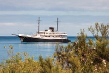IE guests cruise the Galapagos Islands aboard the 32-guest Evolution. 